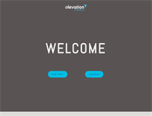 Tablet Screenshot of elevationchurchtx.org